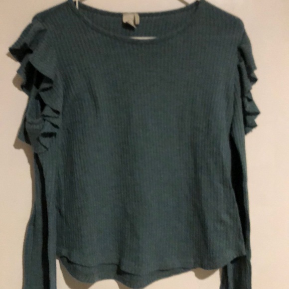 Paper crane open shoulder long sleeve - Picture 1 of 1